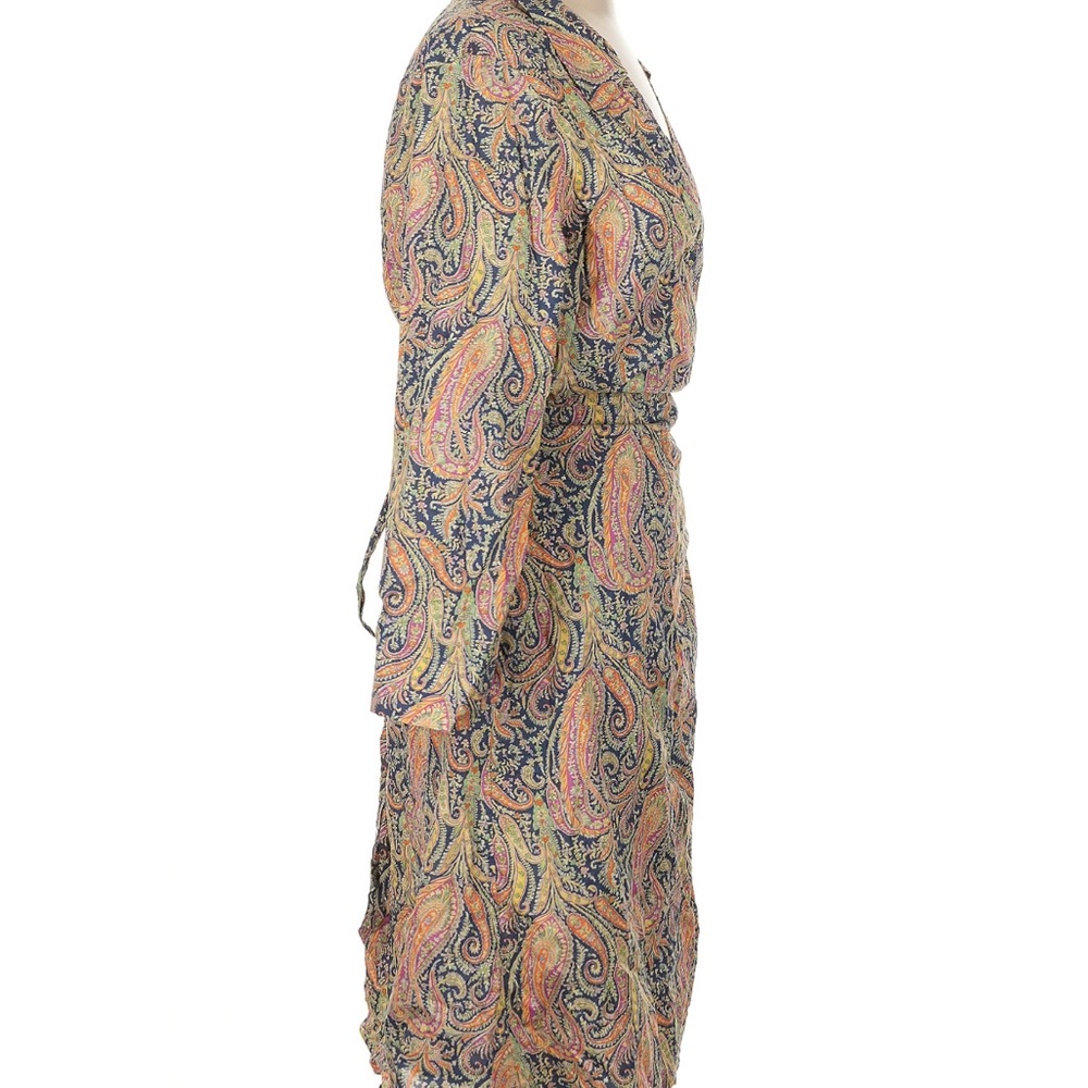 Colorful Patterned Women's Dress - Picture 3 of 6